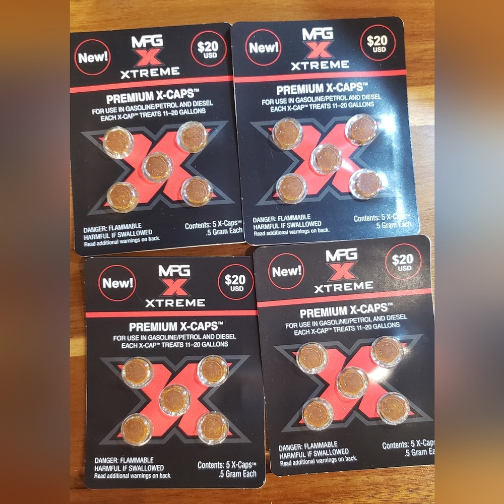 MFG Xtreme Premium X-Caps - 4 Pack